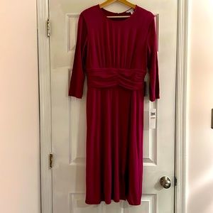 London Times Boysenberry Dress